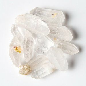 1/4 lb Clear Quartz Natural Points Gems Crystal